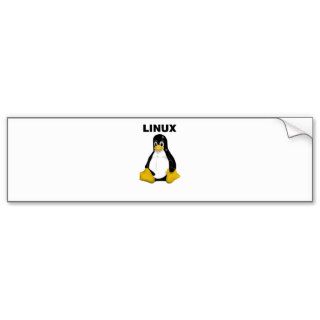Linux Products & Designs Bumper Stickers