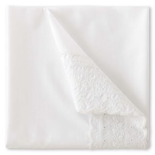 JCP Home Collection Home Expressions 300tc Lace Sheet Set, White