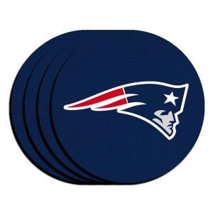 New England Patriots Neoprene Coaster Set 4pk