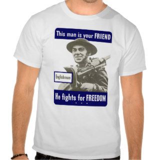 Englishman    This Man Is Your Friend Tees