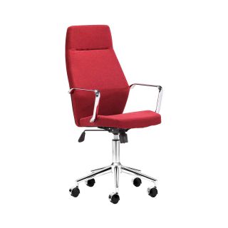 Zuo Holt Office Chair, Red