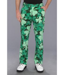 Loudmouth Golf Lucky Pant Mens Casual Pants (Green)