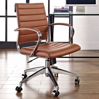 Modway Jive Mid Back Office Chair EEI 273 Color Terracotta