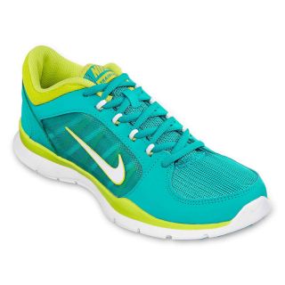 Nike Flex Trainer 4 Womens Training Shoes, Green/White