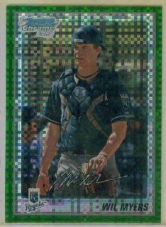 Wil Myers 2010 Bowman Chrome Prospects #117 Green Xfractor   Kansas City Royals at 's Sports Collectibles Store