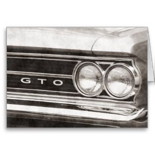 GTO Classic Car Cards
