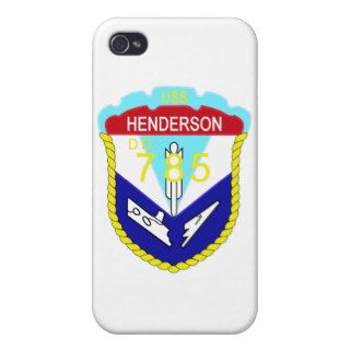 DD 785 USS HENDERSON US NAVY Destroyer Military Pa Cases For iPhone 4