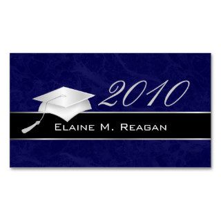 High School Graduation Name Cards   2010 Business Cards