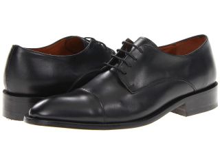 Fitzwell Thomas Cap Toe Mens Lace Up Cap Toe Shoes (Black)