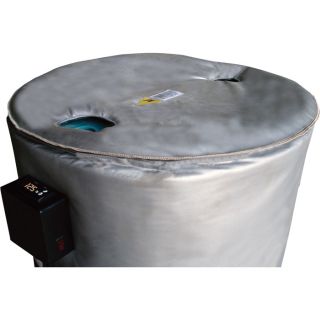 BriskHeat Insulated Drum Top Cover   Fits 55 Gallon Drum, Model FGDC55