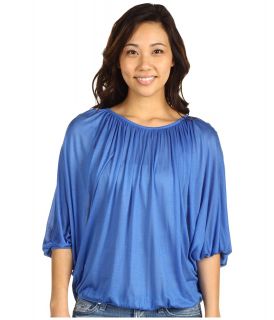 Culture Phit Brittany Chiffon Blouse Womens Blouse (Blue)