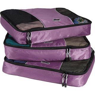 Large Packing Cubes   3pc Set Eggplant    Packing Aids