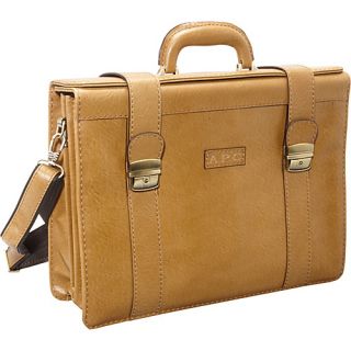 Ambassador Attache Case Tan   AmeriLeather Non Wheeled Business Cas