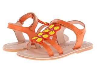 Pazitos Love Bead Clover Girls Shoes (Orange)