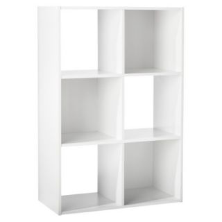 Storage Cube Room Essentials 6 Cube Organizer   White