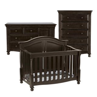 Bedford Baby Monterey 3 pc. Baby Furniture Set   Chocolate, Chocolate (Brown)