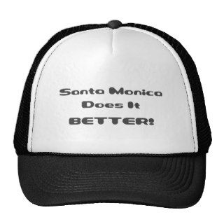 Santa Monica Does it Better Mesh Hats