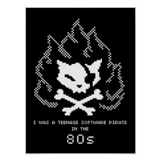 I was a teenage Software Pirate in 80s Print