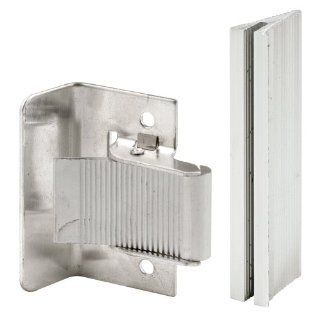 Prime Line Products A 113 Clamp Style Full View Doors Screen Door Latch and Pull, Aluminum, 1 Pack   Screen Door Hardware  