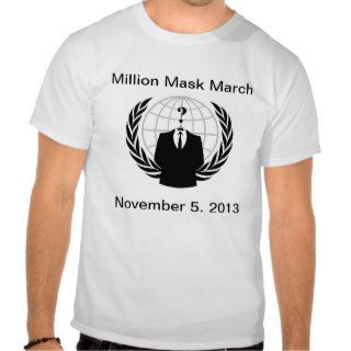 Million Mask March T Shirt