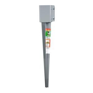 LTL Home Products 24 in. Grey Groundmaster Post System GM 24