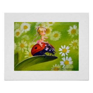 Lady Bug Rider Poster