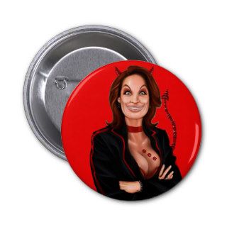 999 becomes 666 Funny Satire Bachmann 2012 Button