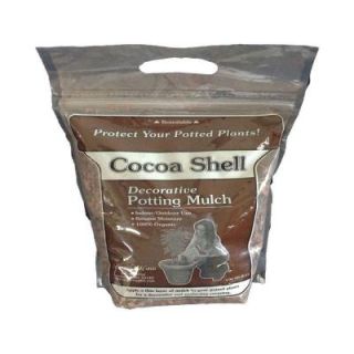 4 qt. Cocoa Shell Mulch Resealable Bag MULCH3358COCSHL