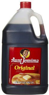 Aunt Jemima Syrup Jug, 128 oz  Maple Syrups  Grocery & Gourmet Food