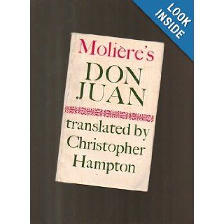 Don Juan Moliere, C. Hampton 9780571101931 Books