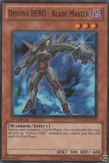 Yu Gi Oh   Destiny HERO   Blade Master (LCGX EN129)   Legendary Collection 2   1st Edition   Common Toys & Games