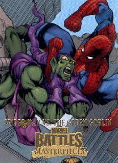 2008 Upper Deck Marvel Masterpieces Series 3 #66 Spider Man vs. The Green Goblin Trading Card at 's Sports Collectibles Store