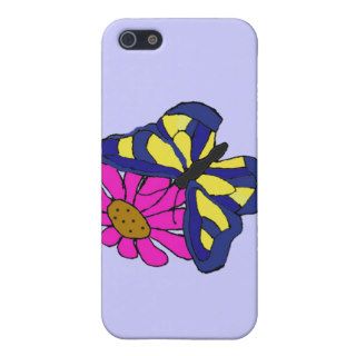 XX  Butterfly on Daisy iPhone 5 Covers
