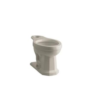 KOHLER Kathryn Comfort Height Elongated Toilet Bowl Only in Sandbar K 4258 G9
