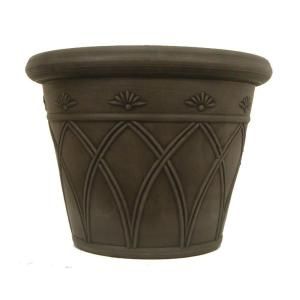 Pride Garden Products 12 in. Arch Charcoal Terrain Planter (2 Pack) 81211