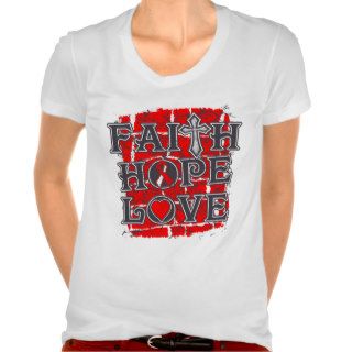 MDS Faith Hope Love Tee Shirt