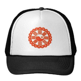 Pah Kwa talisman against bad forces Hats
