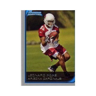 2006 Bowman #121 Leonard Pope RC Sports Collectibles