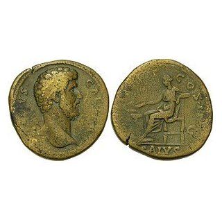 Aelius, Caesar, July or August 136   1 January 138 A.D.; Orichalcum Sestertius Toys & Games