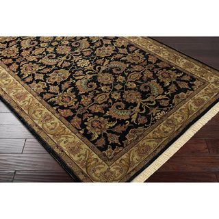 Hand knotted Downing Wool Rug (8' Square) Surya Round/Oval/Square