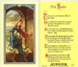 Twenty Third Psalm   Good Shepherd Holy Card (800 025)   10 pack (E24 136)   Greeting Cards