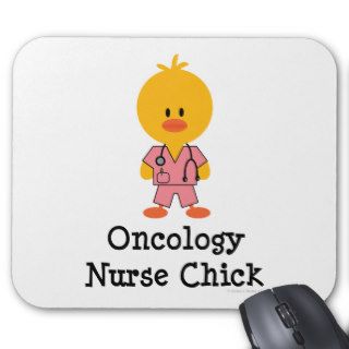 Oncology Nurse Chick Mousepad