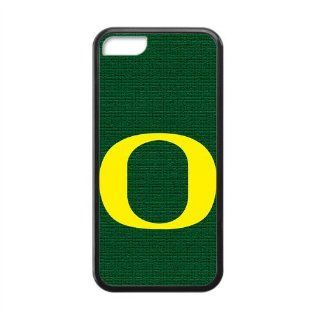 Custom Oregon Ducks Laser Technology Back Cover Case for iPhone 5C LLC 123 Cell Phones & Accessories