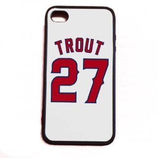 Mike Trout Los Angeles Angels Iphone 5 Case Cell Phones & Accessories