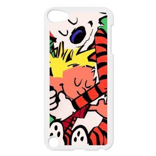 Custom Calvin and Hobbes Case For Ipod Touch 5 5th Generation PIP5 123 Cell Phones & Accessories