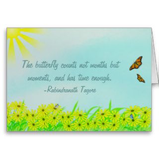 Precious Moments Butterflies Quote Greeting Cards