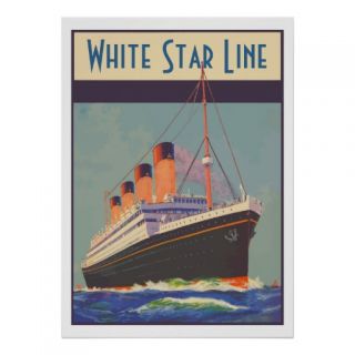 White Star Line (Titanic) Posters