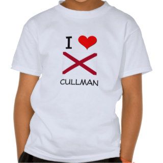 I Love CULLMAN Alabama T Shirts