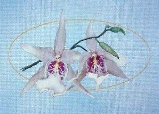 123 Orchids, Cross Stitch from Silver Lining
