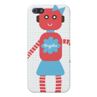 Robot Love (Hers) iPhone4 Case for Couples iPhone 5 Cases